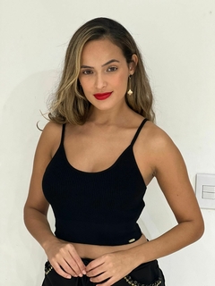TOP FEM PRETO