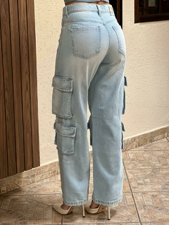 CALÇA BAGGY BOLSOS LATERAIS - Domênyca