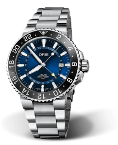 Reloj ORIS AQUIS DATE GMT 01 798 7754 4135-07 8 24 05PEB