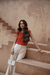 12275 - Blusa com pregas no decote