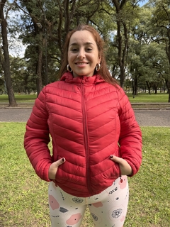 Campera pluma c/ interior termico de mujer (2032) - comprar online