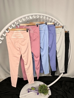 Calza larga c/detalle elástico en cintura I-run (1042) - Oxígeno Indumentaria Deportiva - Tienda online MAYORISTA