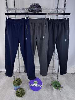 Pantalón de algodón con interior térmico UA de hombre (5013) - Oxígeno Indumentaria Deportiva - Tienda online MAYORISTA