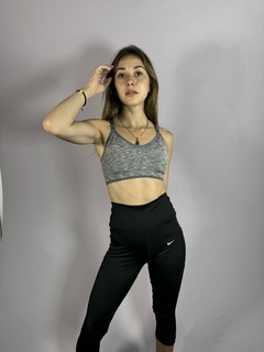 Calza pescadora de lycra c/recorte de drifit lateral NK