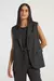 COLETE ALONGADO CINZA ESCURO - My Place - comprar online