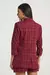 BLAZER OVERSIZED XADREZ VERMELHO FORTE - My Place - loja online