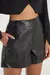 SHORT EM POLIURETANO BÁSICO PRETO - My Place na internet
