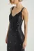 VESTIDO MIDI SLEEP DRESS BORDADO PRETO - My Place na internet