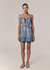 VESTIDO CURTO COM ALÇAS DENIM CHAMBRAY KASHAN - La Gea na internet