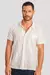 CAMISA VISCOLINHO BORDADA FOLHAS - loja online