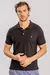 CAMISA POLO BASICA PIQUET PRETO - comprar online