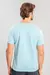 CAMISETA BASICA GOLA CARECA MESCLA TURQUESA - Empório Abreu
