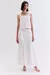 SAIA LINHO COM SARJA BRANCO - Hood Mood - comprar online