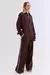 CALÇA RECORTE MARROM - Hood Mood - comprar online