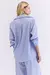 CAMISA BOLSO LISTRADA AZUL COM OFF - Hood Mood na internet