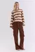 CALÇA CARGO AMPLA CHOCOLATE - Hood Mood - comprar online