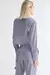 CAMISA CROPPED LISTRA DUPLA MAR - Hood Mood - Empório Abreu