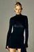 BLUSA MALHA MANGA LONGA PRETO - The Super - comprar online