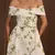 VESTIDO OPUS LONGO OMBRO A OMBRO ESTAMPADO - Lalibela na internet