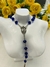 Rosario cristal azul - comprar online