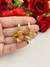 Aros vital enchapado en oro en distintas piedras - comprar online
