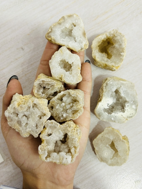 Geodas de cristal de roca