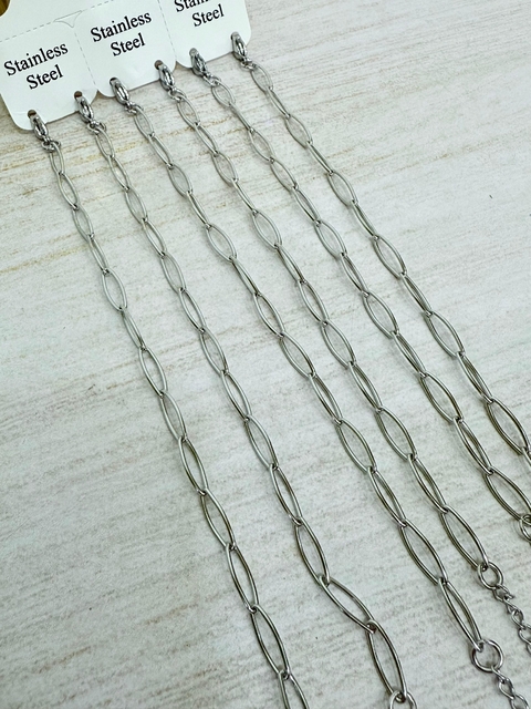 Pack de cadena de acero quirúrgico x6 económica - comprar online