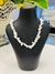 Collar escalla de howlita 40cm con cierre