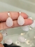 Dije gota mini de cuarzo blanco