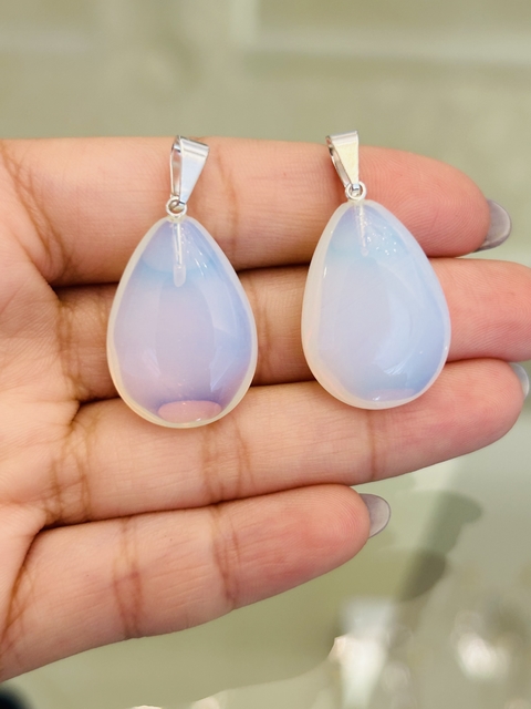 Dije gota grande de opalina