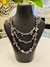 Collar de Hematite con amatista