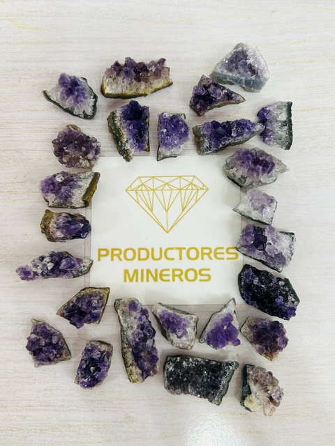 Mini drusa de amatista