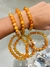 Pulsera de esfera ágata naranja 6mm - comprar online