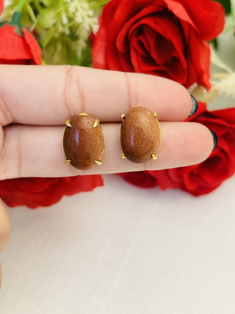 Aros nine de gold stone marron