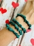 Pulsera escallas de malaquita