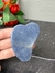 Gua sha de cuarzo azul