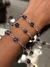 Pulsera cesto de agata violeta - comprar online