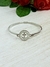 Pulsera estilo esclavas de acero cruz - comprar online