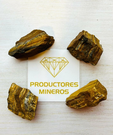 Ojo de tigre bruto grande