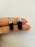 Dije de mini pendulo de obsidiana