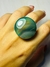 Anillo andorra de agata verde
