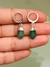 Aros de pendulo de jade - comprar online
