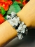 Pulsera triple con escalla cuarzo rutilado - comprar online