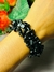 Pulsera triple con escalla obsidiana - comprar online