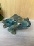 Sapo de piedra onix cielo.Peso 2100kg, alto 8cm,largo19cm y de ancho 12cm - comprar online