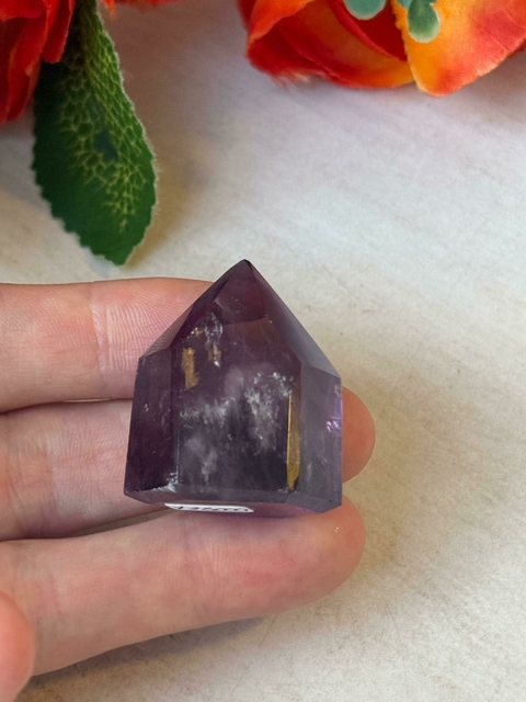 Punta de amatista con base 3cm