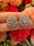 Aros de fiesta dorado con strass importados - comprar online