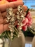 Aros de fiesta importado piedras blancas - comprar online