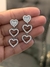 Aros con circonia corazon - comprar online