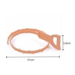 Desentupidor Removedor De Cabelos 51cm Pia Ralos Lavabos Enviando normalmente - comprar online